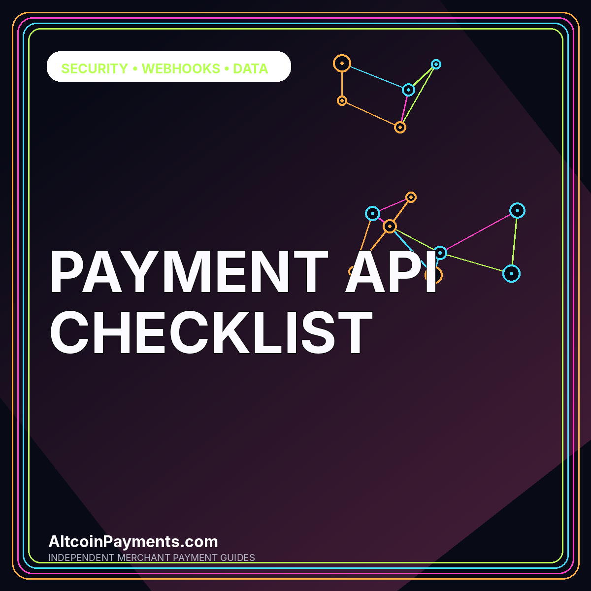 Payment Api Checklist editorial card